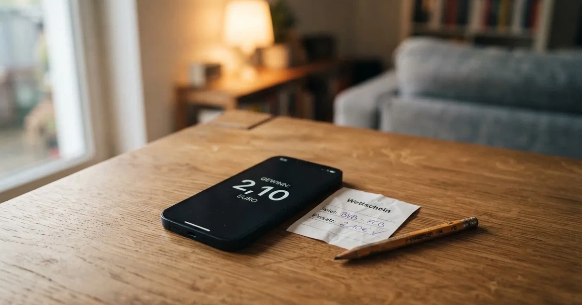 Mehrere Smartphones unterschiedlicher Größe liegen nebeneinander auf einem Holztisch, die Bildschirme sind dunkel.